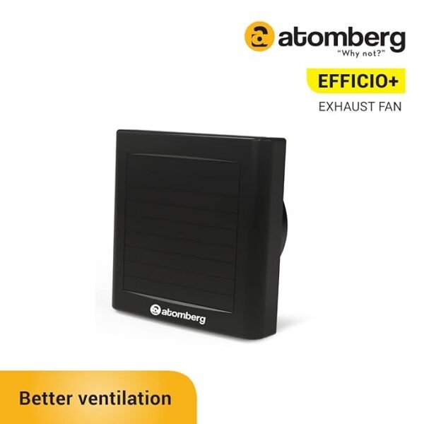 atomberg Efficio+ Exhaust Fan 1+1 Year Warranty (Black) - Image 5