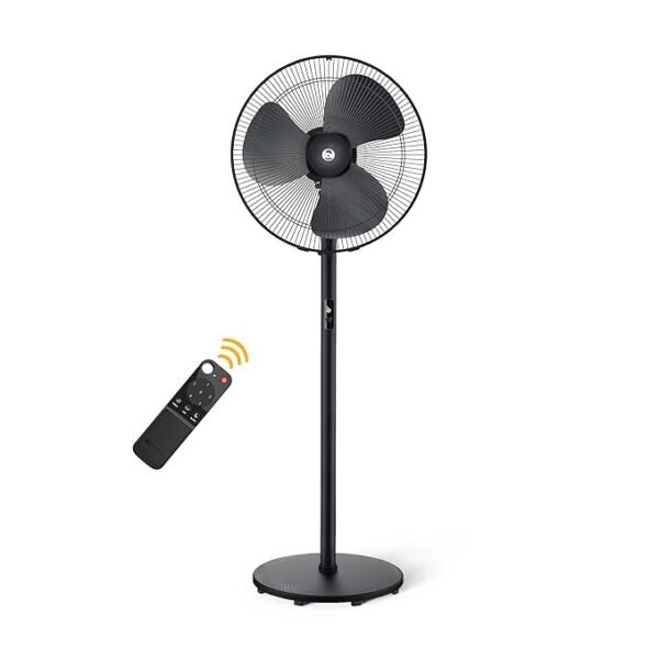 atomberg Renesa 400mm Pedestal Fan ,1+1 Year Warranty (Midnight Black)