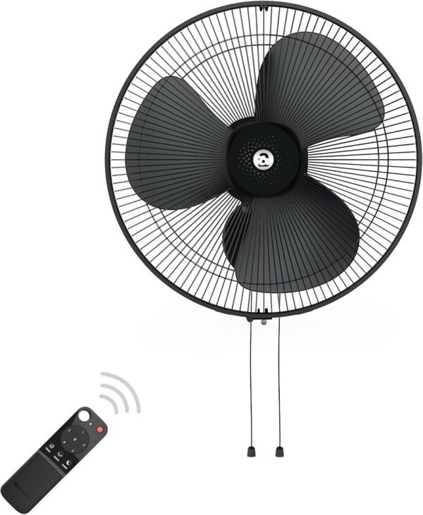 atomberg Renesa 400mm Wall Mount Fan    1+1 Year Warranty (Midnight Black)