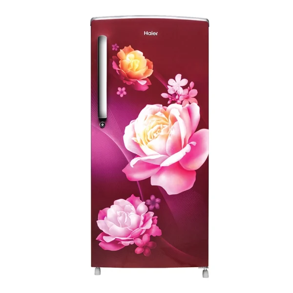 Haier 190 L, 3 Star, Inox Steel Finish Direct Cool Single Door Refrigerator HRD-2103BIS-P