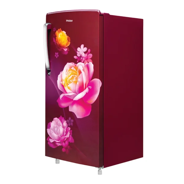 Haier 190 L, 3 Star, Inox Steel Finish Direct Cool Single Door Refrigerator HRD-2103BIS-P - Image 3